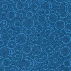 Navy Full Circle 108" Fabric By The Yard