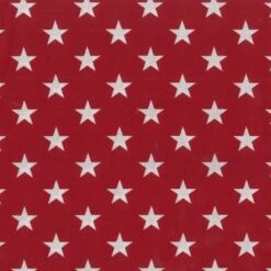 Red Stars 108" Fabric By The Yard