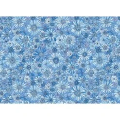 Blue Sunflower Blooms 108"-wide Fabric By The Yard -Keepsake Quilting Shop 1014186.Blue 01 28296a4c 853f 46a0 ba3d d2e29f90b2b5