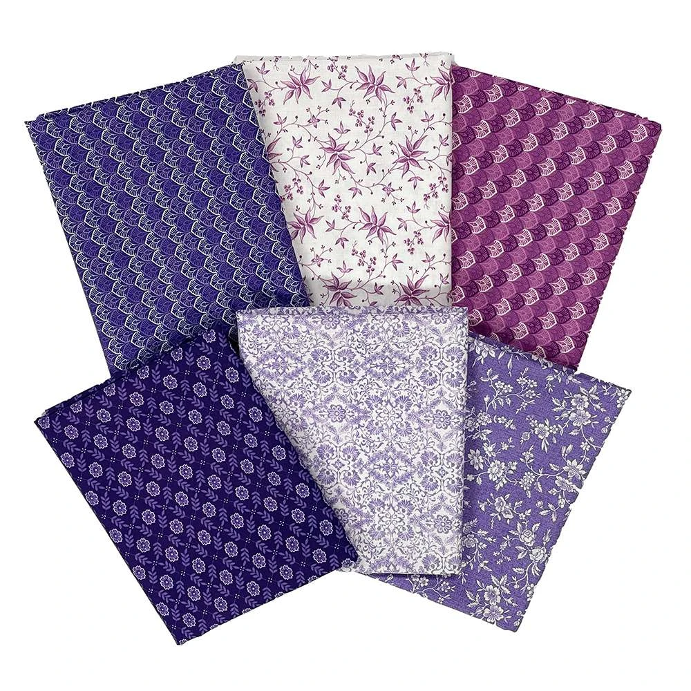 Mystery Basics Medley - Six Fat Quarters 18" X 22" 3 Mystery Basics Medley - Six Fat Quarters 18" X 22" - Image 3