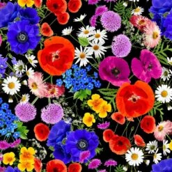 Timeless Treasures - Wildflowers - 108" Wide - 3 Yard Back Pack
