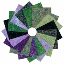 Mystic Vineyard - Wilmington Batiks - 17 Fat Quarters - Fabric Pack