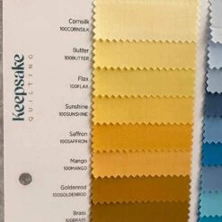 Keepsake Quilting Exclusive - Andover Fabrics - Century Solids - Swatched Color Card -Keepsake Quilting Shop 1017038 04