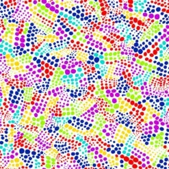 StudioE - Dot To Dot - Multi - 118" Wide - Chelsea DesignWorks - Yardage