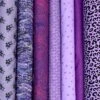 Mystery Purple Prints Scrap Bag - Minimum 6-Yards Of Fabric! -Keepsake Quilting Shop 1018479 01