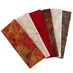 Hoffman Fabrics - Autumn Woods Batik - 6-Piece - Fat Quarter Medley