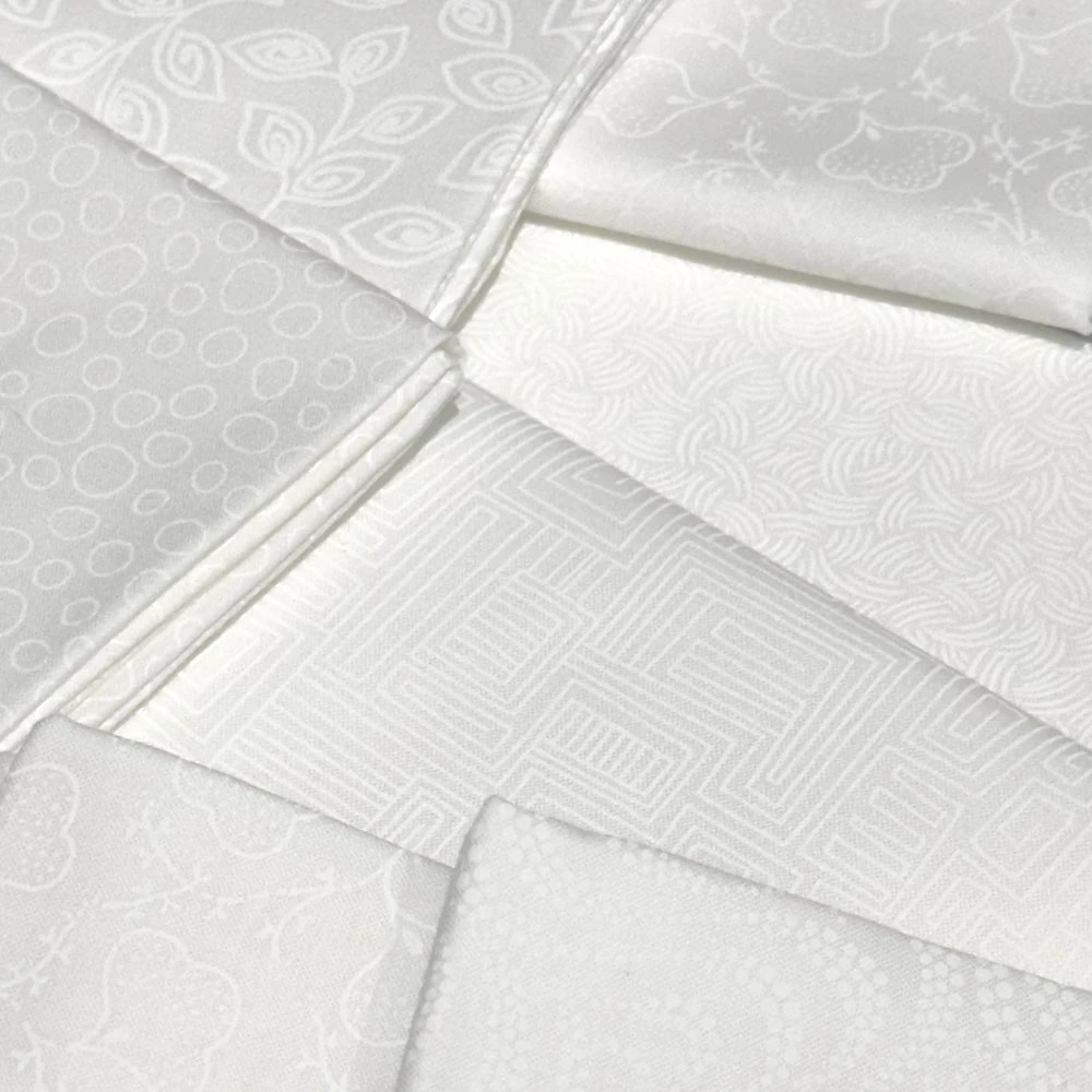 P&B Textiles - Rambling White-on-White - Fat Quarter - 12 Fabrics 4 P&B Textiles - Rambling White-on-White - Fat Quarter - 12 Fabrics - Image 4