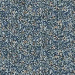 P&B Textiles - Lakeside Days - Laura Marshall - Wildflowers - Navy - Yardage