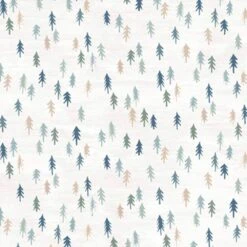 P&B Textiles - Lakeside Days - Laura Marshall - Trees - Cream - Yardage