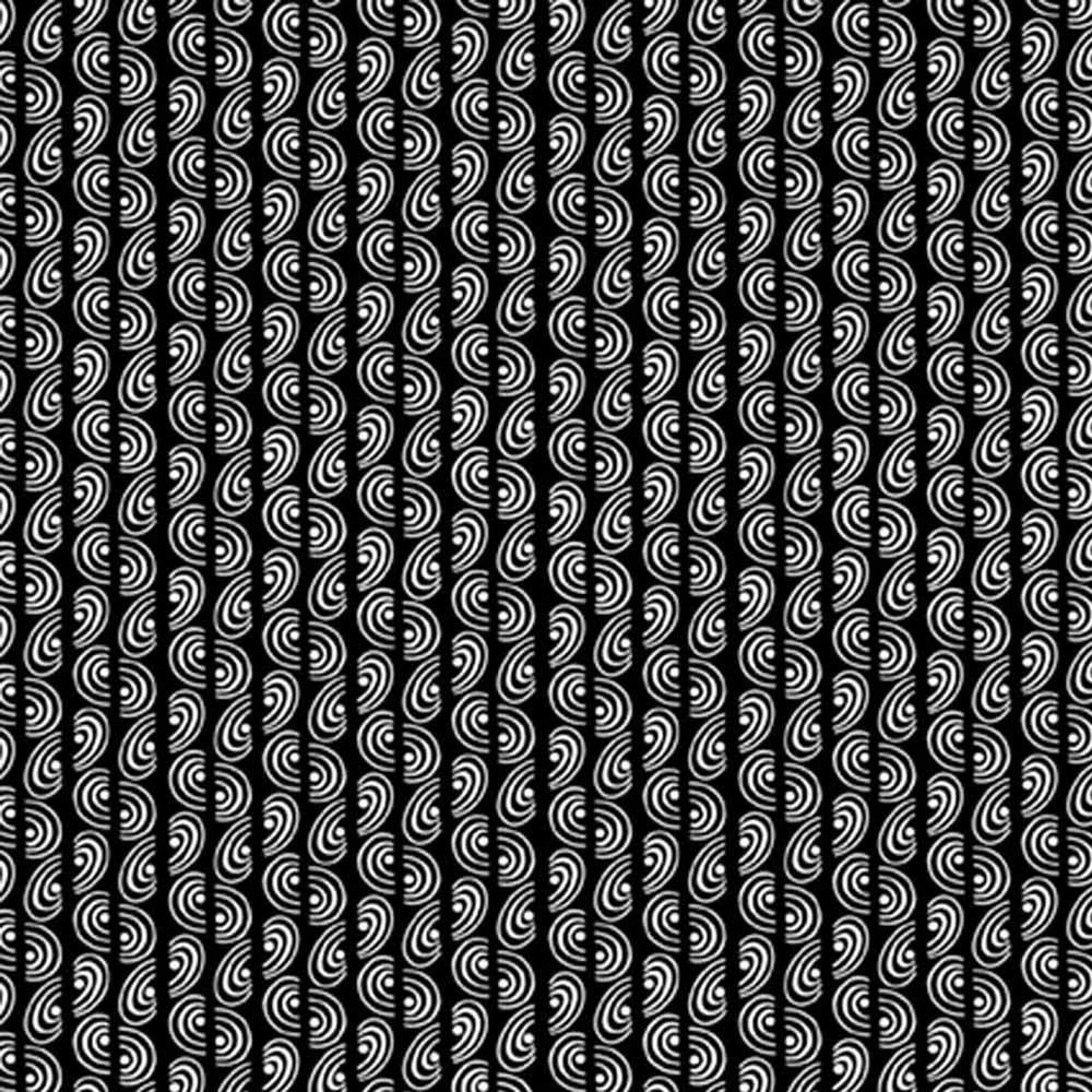 P&B Textiles - Salt & Pepper II - Spiral Stripe - Black - Yardage 1 P&B Textiles - Salt & Pepper II - Spiral Stripe - Black - Yardage