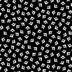 P&B Textiles - Salt & Pepper II - Triangle Tree - Black - Yardage