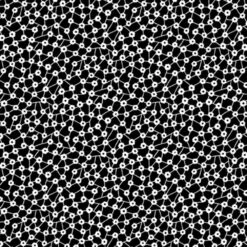 P&B Textiles - Salt & Pepper II - Connect The Dot - Black - Yardage