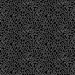 P&B Textiles - Salt & Pepper II - Doodle Maze - Black - Yardage