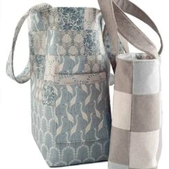 Shop In Style Tote Bag Set - Cloud9 - Coastal Calm - Keepsake Quick Kit -Keepsake Quilting Shop 1018864 03