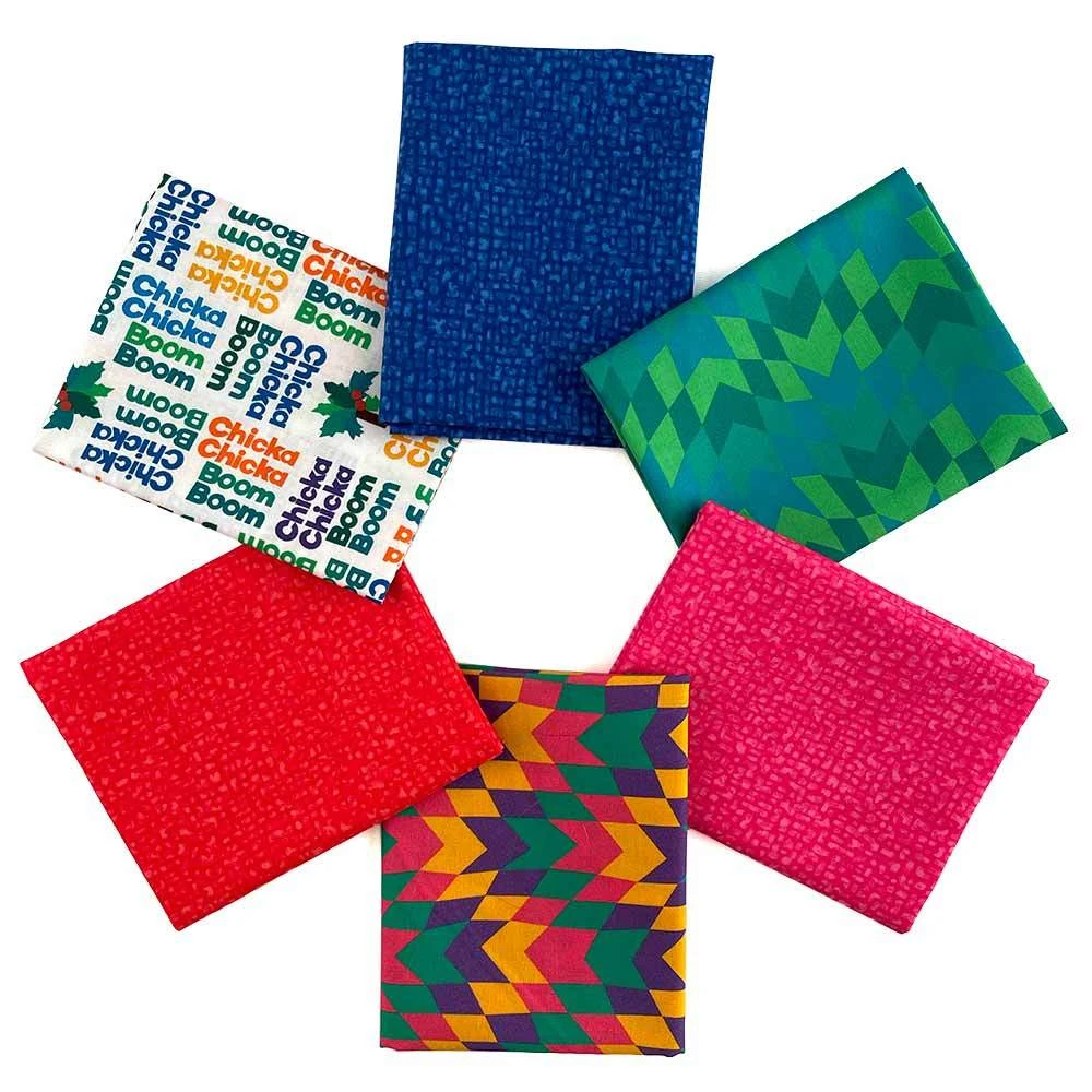Windham Fabrics - Chicka Chicka Boom Boom - 6-piece Fat Quarter - Medley 1 Windham Fabrics - Chicka Chicka Boom Boom - 6-piece Fat Quarter - Medley