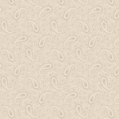 Marcus Fabrics - Flower Garden By Dolores Smith - Paisley - Cream - Yardage