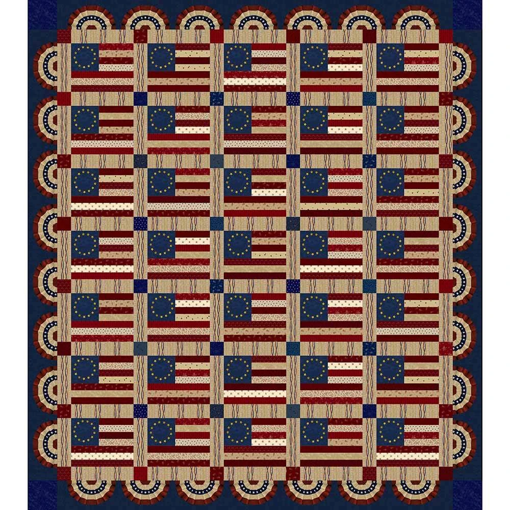 Betsy's Needlework Quilt Kit 1 Betsy's Needlework Quilt Kit