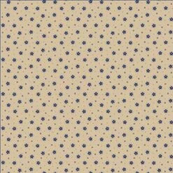 Marcus Fabrics - Betsy's Needlework By Pam Buda - Star Bright - Tan - Yardage