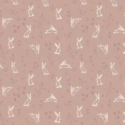 Dear Stella - Willow By Clara Jean - Bunny Hop - Brownie - Yardage