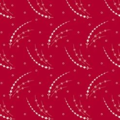 Andover Fabrics - Tradition - Shooting Star - Red - Yardage