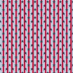 Andover Fabrics - Tradition -Stars And Stripes - Red - Yardage