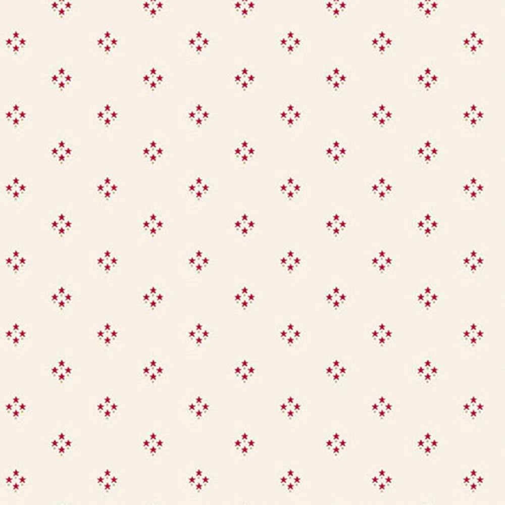 Andover Fabrics - Tradition - Star Clusters - White - Yardage 1 Andover Fabrics - Tradition - Star Clusters - White - Yardage