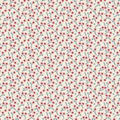 Andover Fabrics - Tradition - Calico Stars - White - Yardage