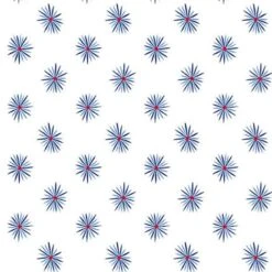 Andover Fabrics - Tradition - Star Burst - Light Blue - Yardage
