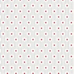 Andover Fabrics - Tradition - Pin Dot Stripe - White - Yardage