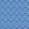 Andover Fabrics - Nora's Garden By Shauna Doris - Fleur De Fraise - Azure - Yardage -Keepsake Quilting Shop 1019138P 01