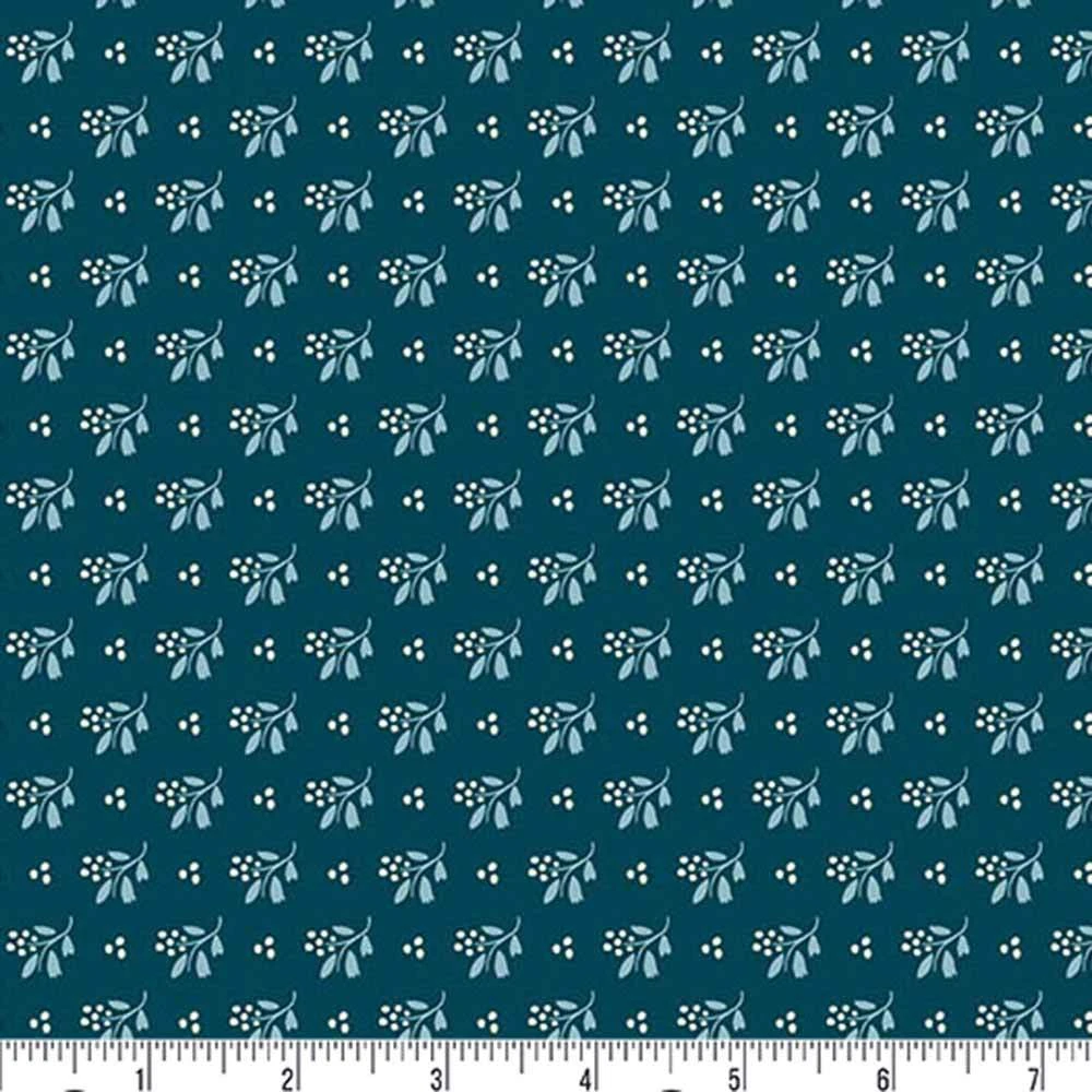 Andover Fabrics - Cozy House By Judy Jarvis - Little Cutie - Midnight - Yardage 2 Andover Fabrics - Cozy House By Judy Jarvis - Little Cutie - Midnight - Yardage - Image 2