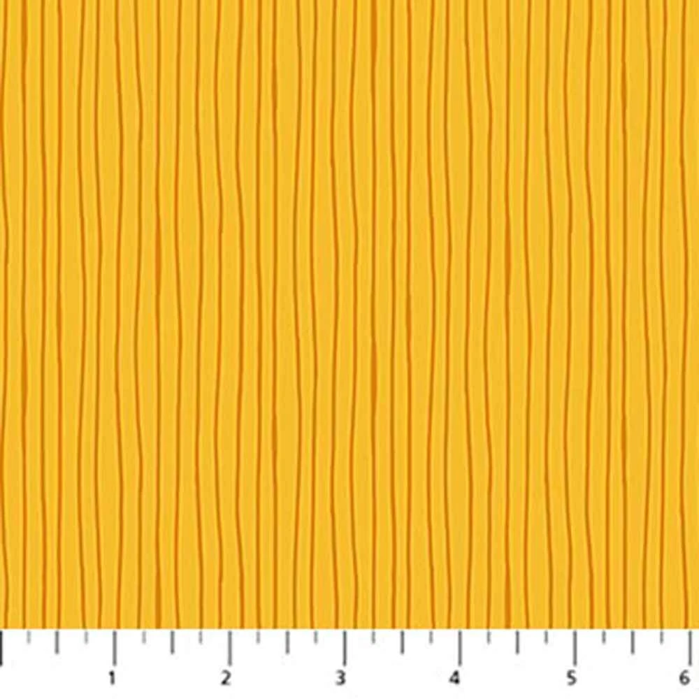 Northcott Fabrics - Backyard Bug Collector - Deborah Edwards - Stripes - Yellow - Yardage 2 Northcott Fabrics - Backyard Bug Collector - Deborah Edwards - Stripes - Yellow - Yardage - Image 2