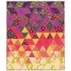 Triangle Fade Quilt - Plum Kit
