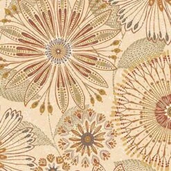 Henry Glass & Co. - Flora Dora - A Digitally Printed Collection By Color Principle - Natural - 108" Wide Yardage