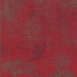Moda Fabrics - Grunge Basics - BasicGrey - Maraschino Cherry - Yardage