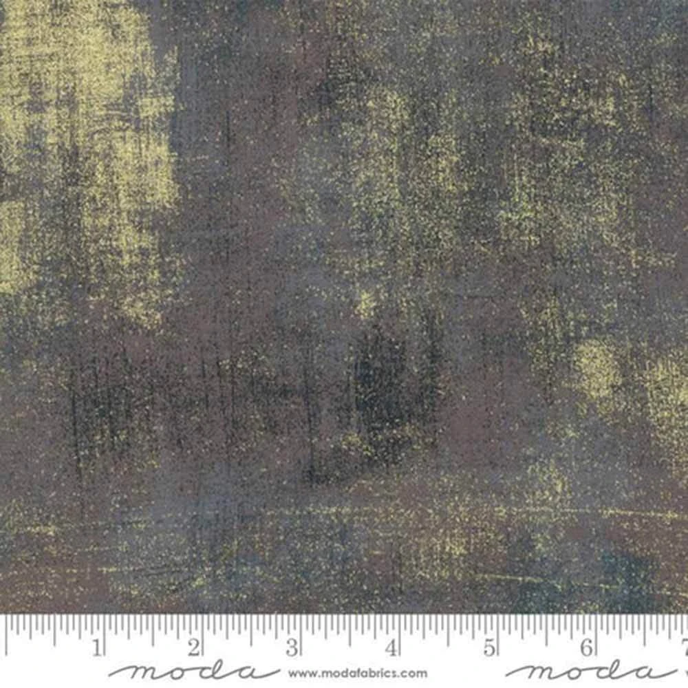 Moda Fabrics - Grunge Metallic - BasicGrey - Lead - Yardage 2 Moda Fabrics - Grunge Metallic - BasicGrey - Lead - Yardage - Image 2