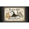 P&B Textiles - Hocus Pocus - Black Hat Apothecary Panel - 24" X 43" - Panel 2 P&B Textiles - Hocus Pocus - Black Hat Apothecary Panel - 24" X 43" - Panel -Keepsake Quilting Shop 1020050 01