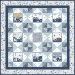 Frosty Friends Quilt - Lisa Swenson Ruble - Polar Pals - P&B Textiles - Kit