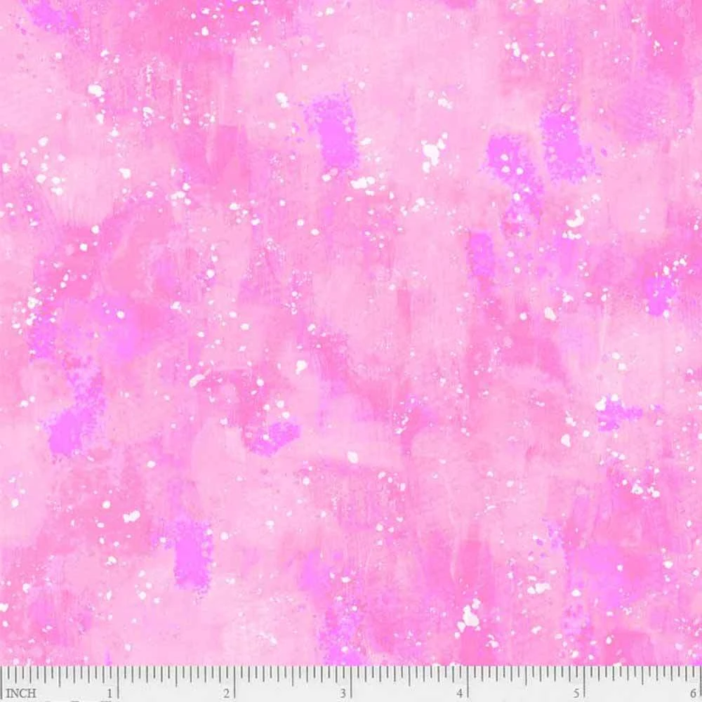 P&B Textiles - Cosmos - Eulalia Mejia - Brushy Blender - Pink - Yardage 2 P&B Textiles - Cosmos - Eulalia Mejia - Brushy Blender - Pink - Yardage - Image 2
