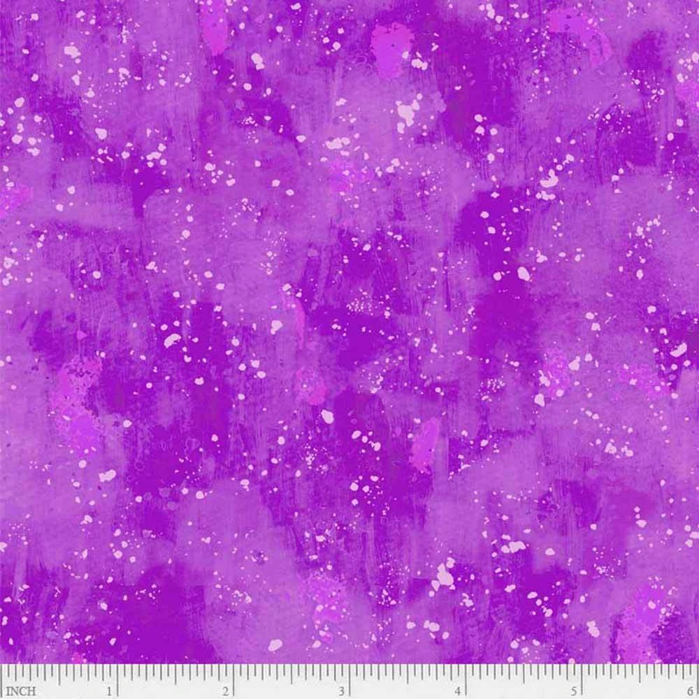 P&B Textiles - Cosmos - Eulalia Mejia - Brushy Blender - Purple - Yardage 2 P&B Textiles - Cosmos - Eulalia Mejia - Brushy Blender - Purple - Yardage - Image 2