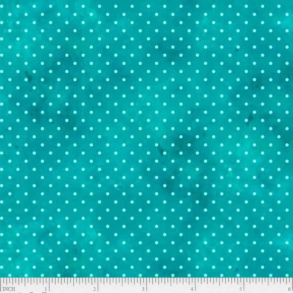 P&B Textiles - Jewel - Dot - Teal - Yardage 2 P&B Textiles - Jewel - Dot - Teal - Yardage - Image 2