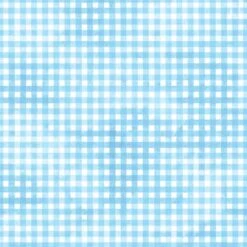 P&B Textiles - Sorbet - Gingham - Blue - Yardage