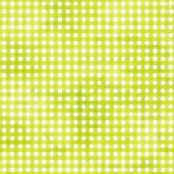 P&B Textiles - Sorbet - Gingham - Lime - Yardage