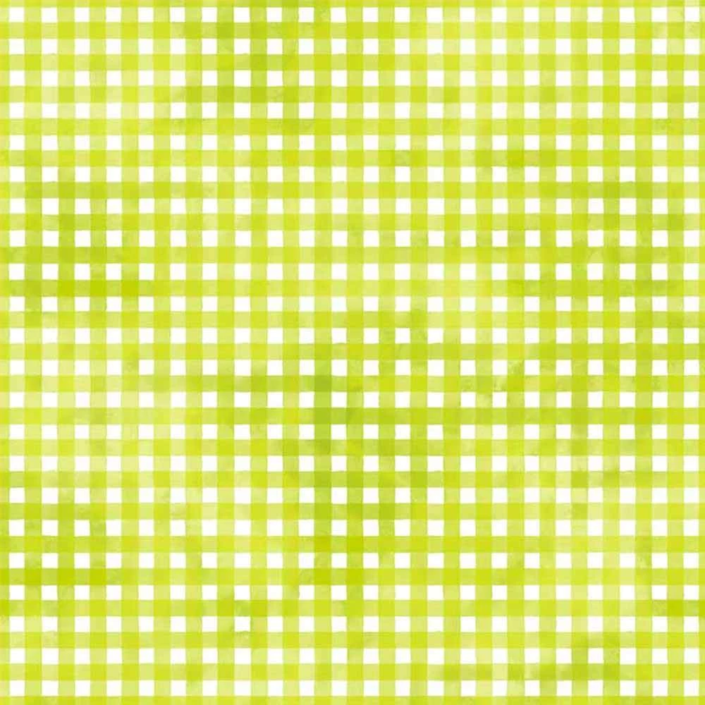 P&B Textiles - Sorbet - Gingham - Lime - Yardage 1 P&B Textiles - Sorbet - Gingham - Lime - Yardage