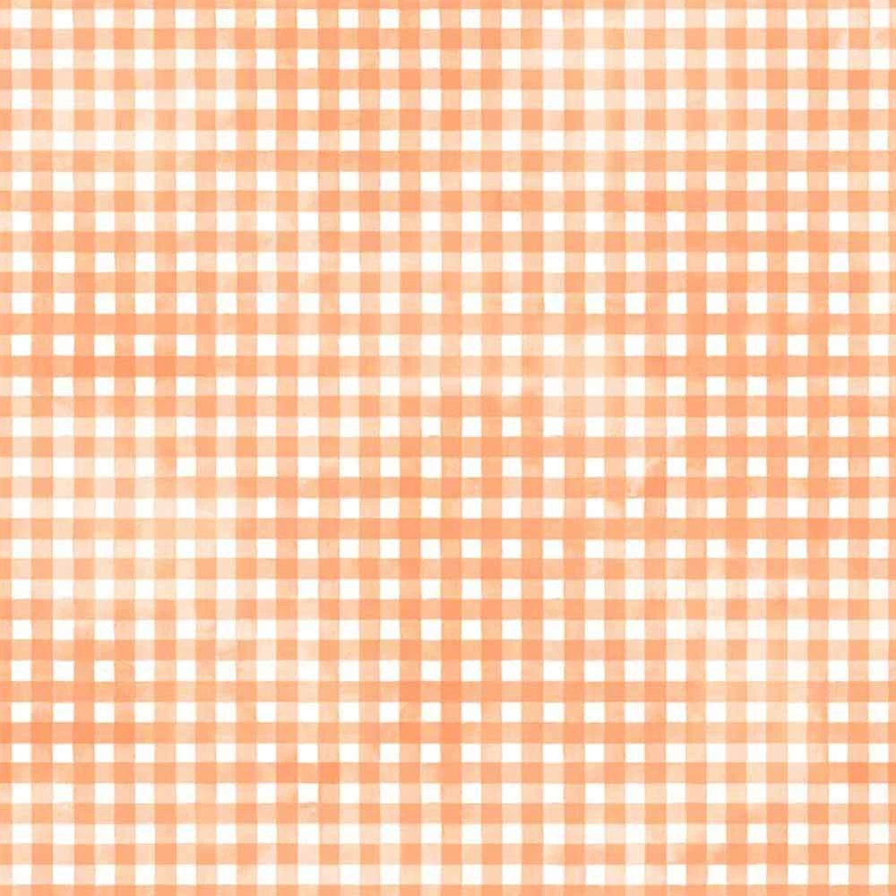P&B Textiles - Sorbet - Gingham - Coral - Yardage 1 P&B Textiles - Sorbet - Gingham - Coral - Yardage