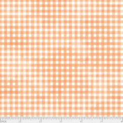 P&B Textiles - Sorbet - Gingham - Coral - Yardage 3 P&B Textiles - Sorbet - Gingham - Coral - Yardage -Keepsake Quilting Shop 1020074G 02