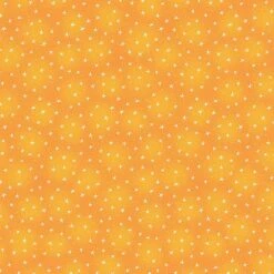 Blank Quilting - Starlet - The Blank Quilting Corp - Small Stars - Orange - Yardage