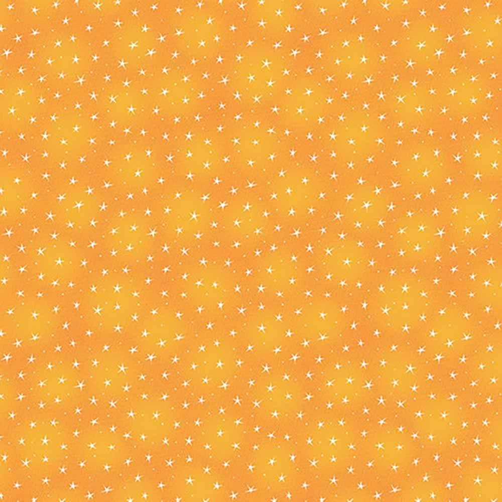 Blank Quilting - Starlet - The Blank Quilting Corp - Small Stars - Orange - Yardage 1 Blank Quilting - Starlet - The Blank Quilting Corp - Small Stars - Orange - Yardage