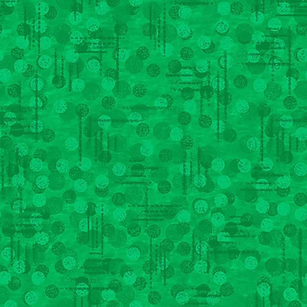 Blank Quilting - Jot Dot - The Blank Quilting Corp - Tonal Texture & Dots - Kelly Green - Yardage 1 Blank Quilting - Jot Dot - The Blank Quilting Corp - Tonal Texture & Dots - Kelly Green - Yardage