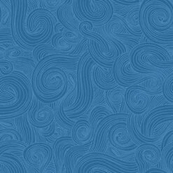 Studio E - Just Color! - Just Color! Swirl - Denim - Yardage
